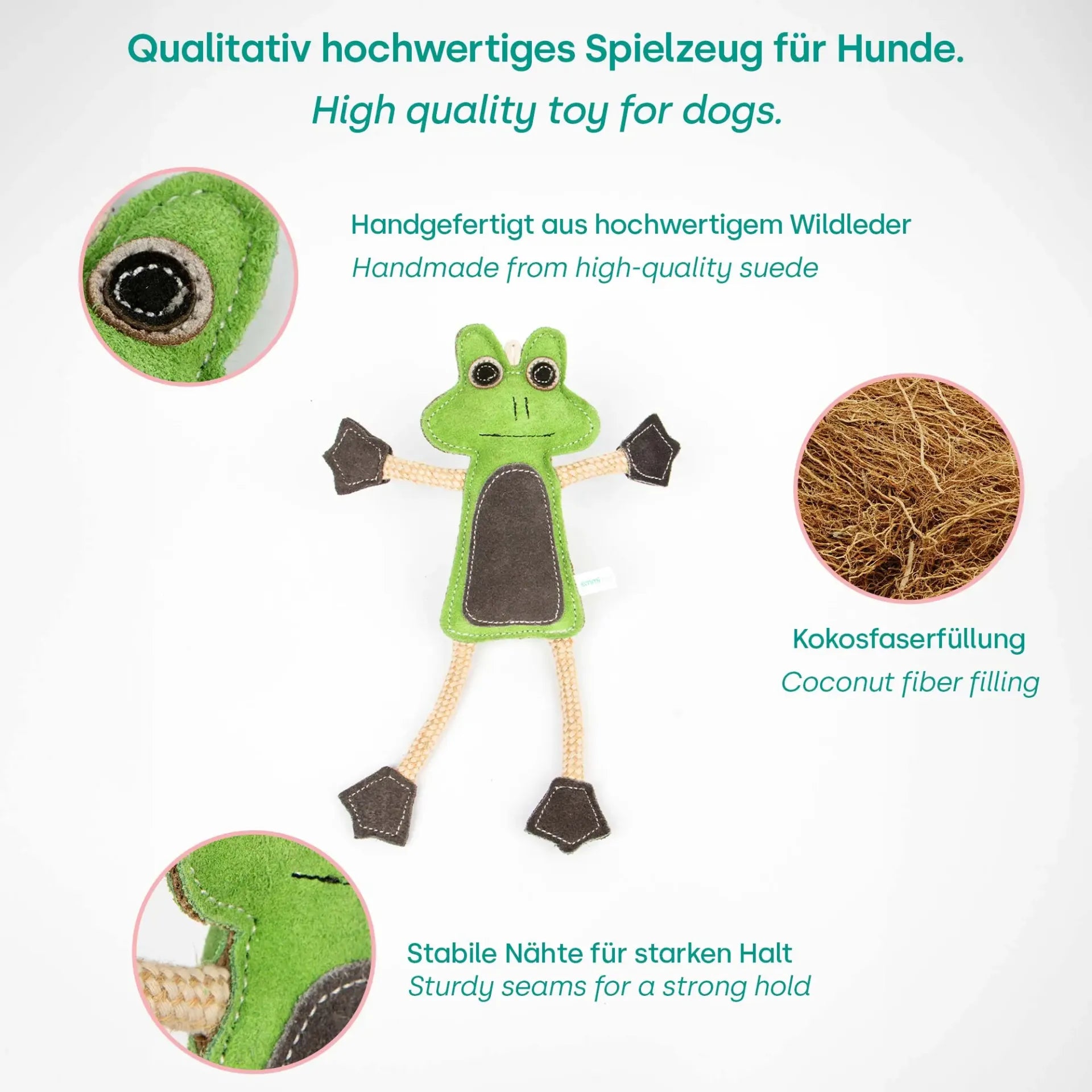 jouet à tirer grenouille