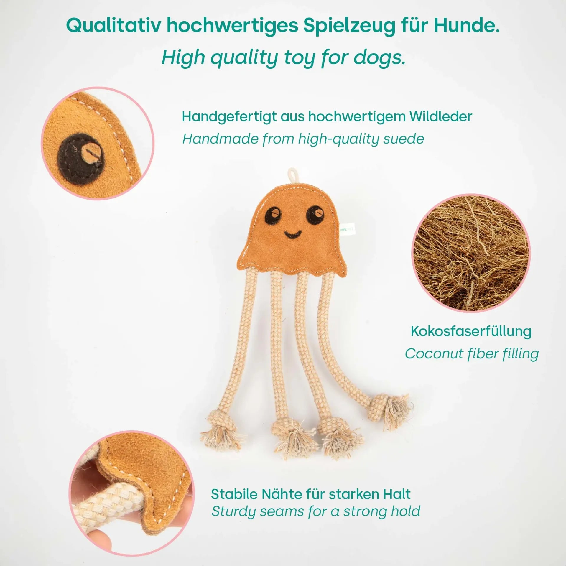 jouet à remorquer méduse