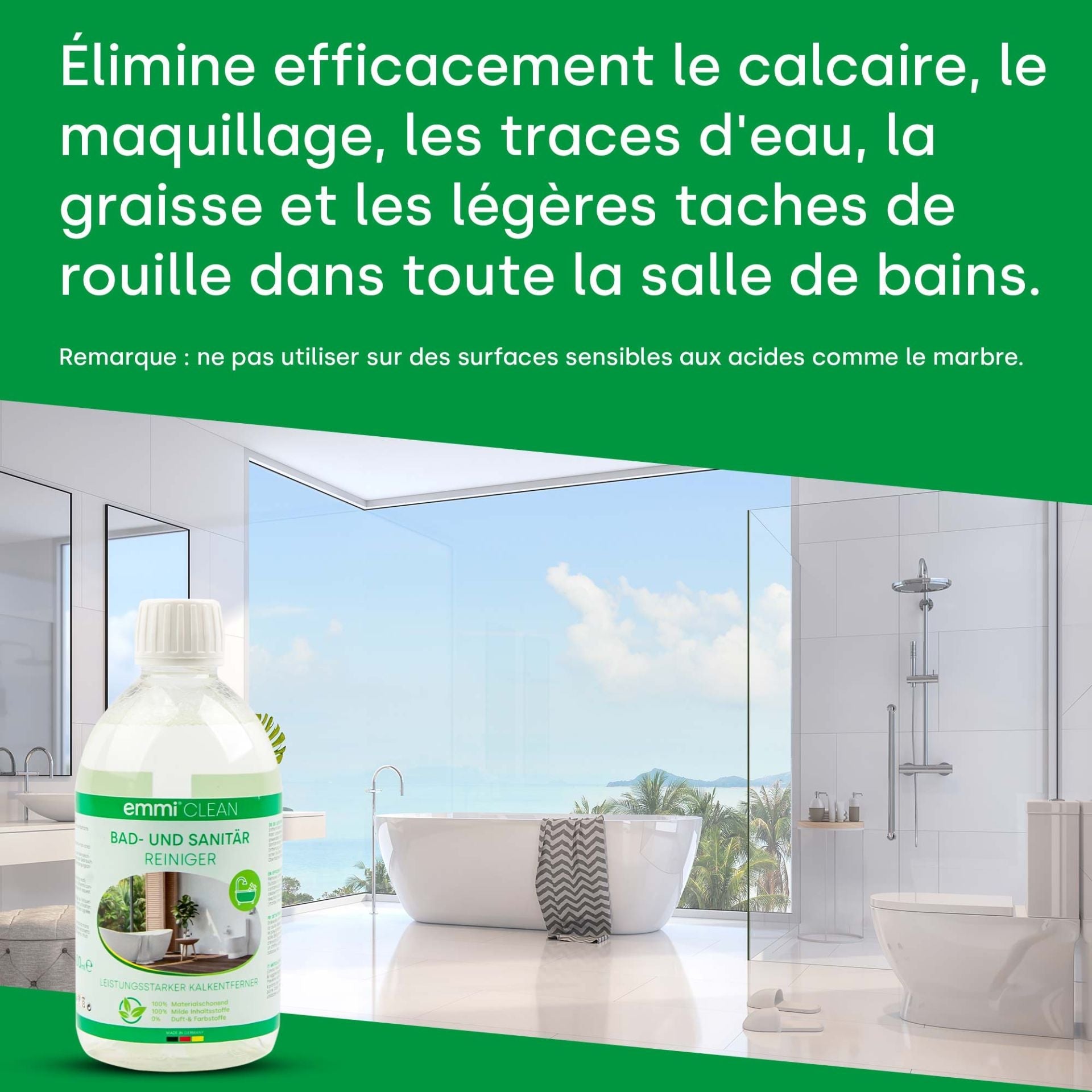 Bathroom & Sanitary Cleaner 500ml