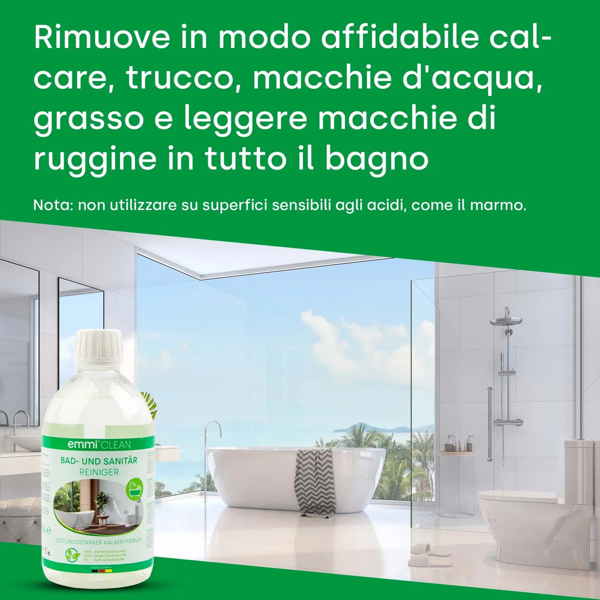 Bathroom & Sanitary Cleaner 500ml
