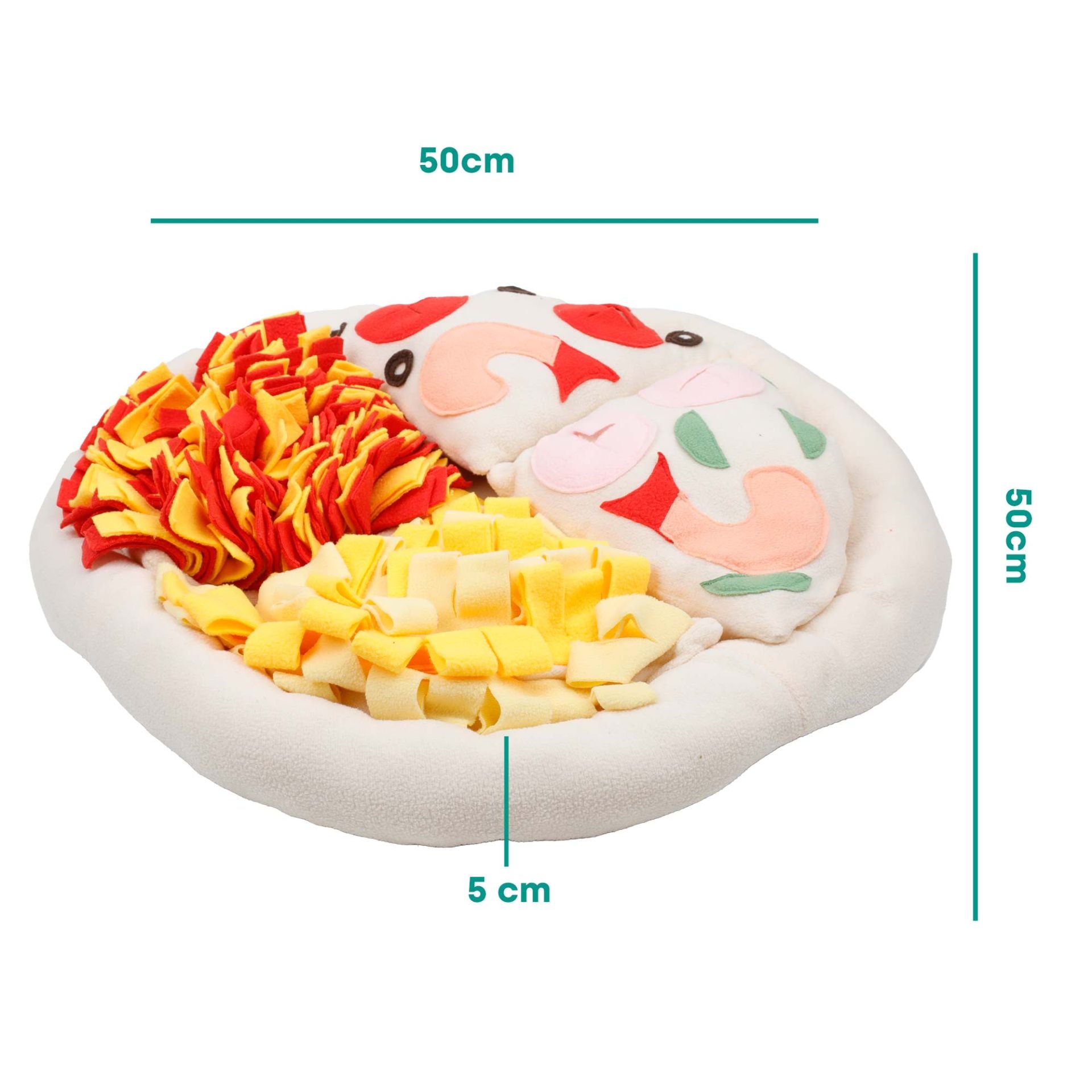 Sniffing Mat for Dogs Pizza