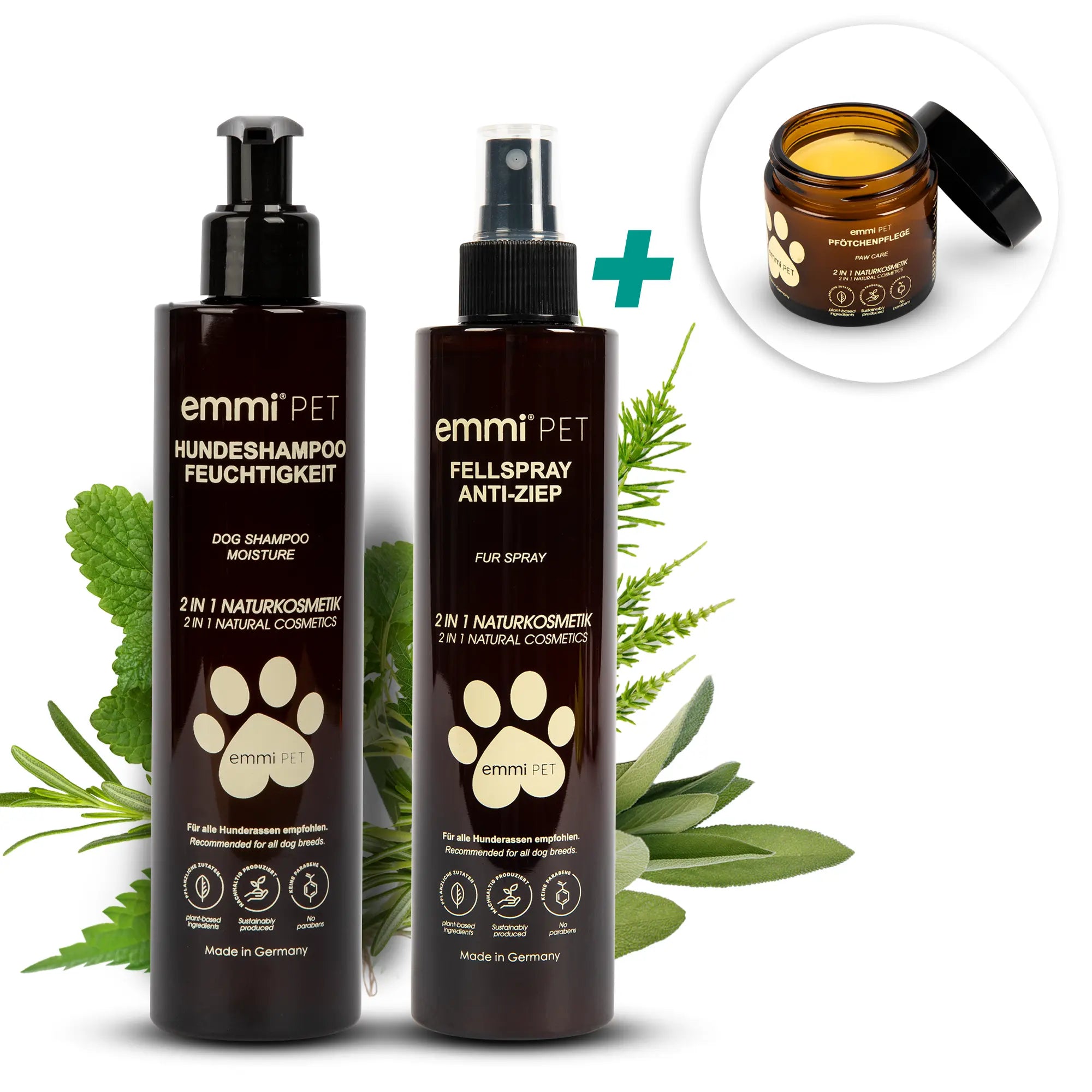 Natural Grooming Set + FREE Paw Care