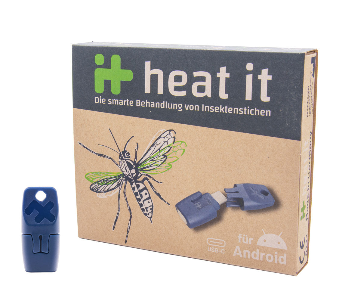 Heat it para Android: cura las picaduras de insectos