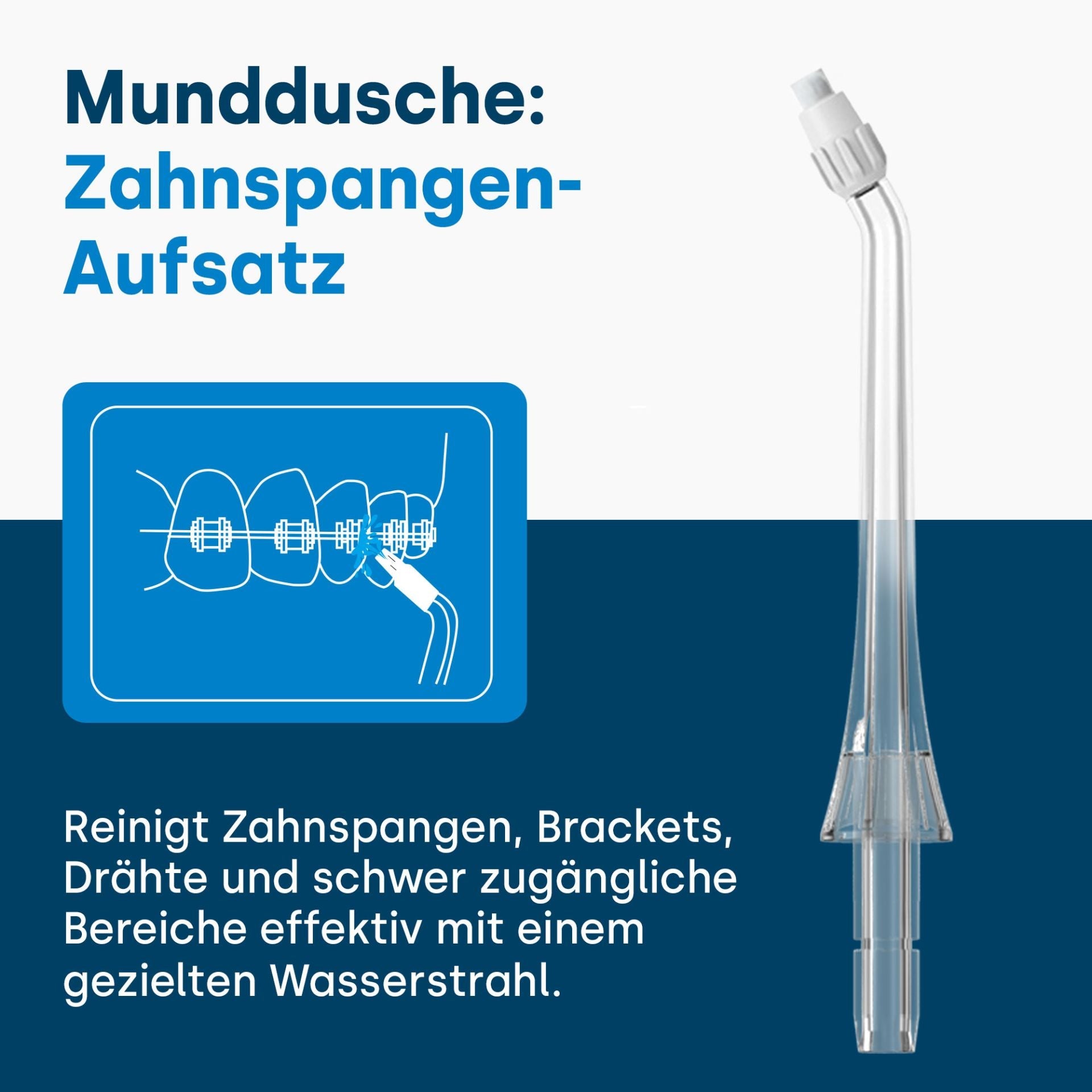 Ersatzdüsen für Munddusche 4er Pack