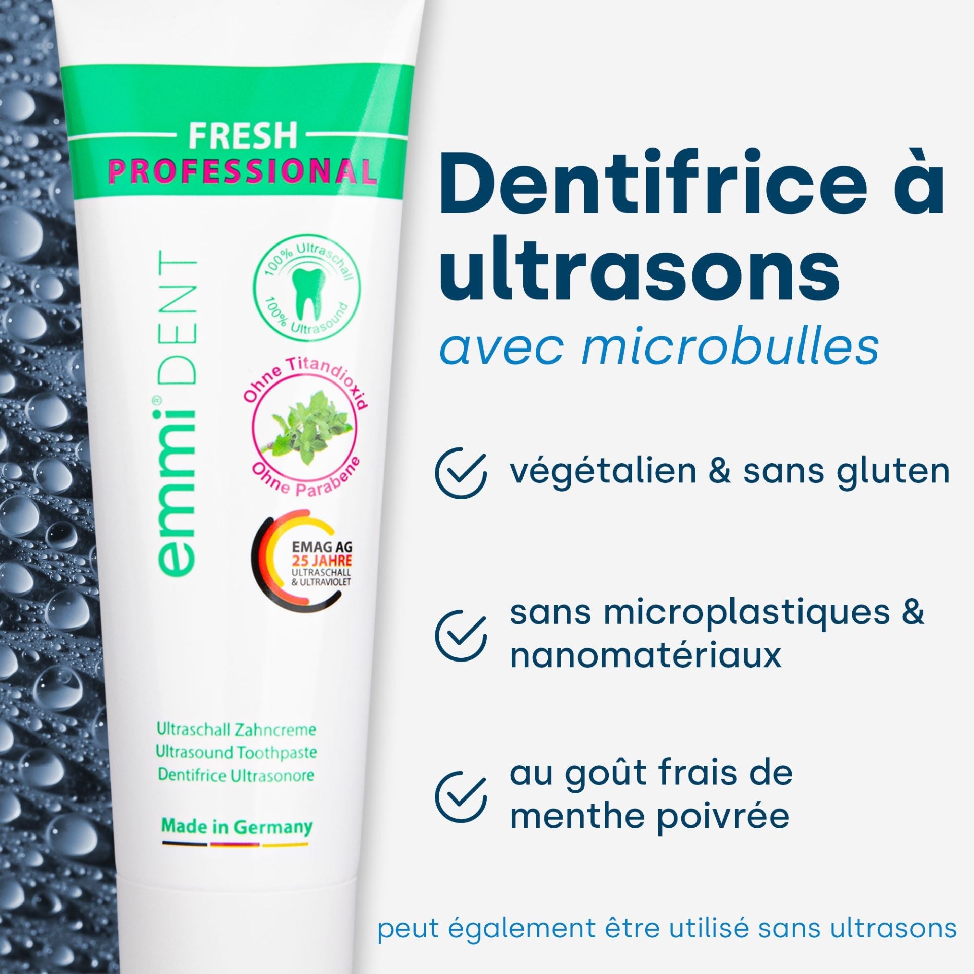 Brosse à dents à ultrasons Slim