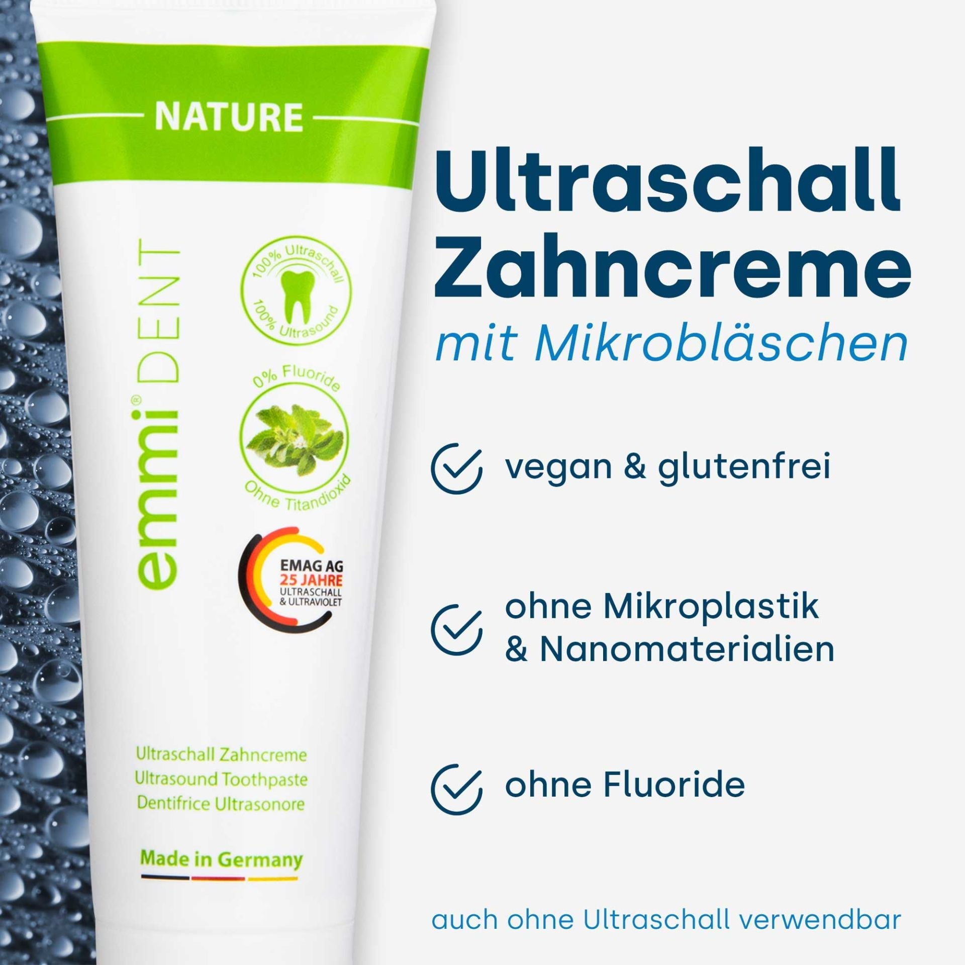 Ultraschallzahnbürste Platinum Nature Set