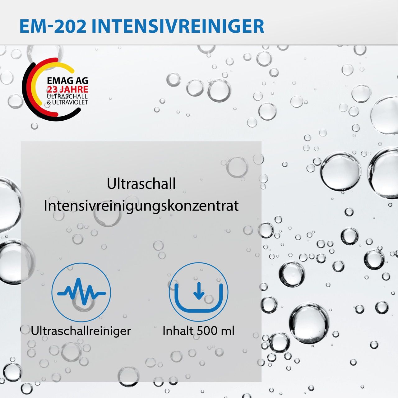 EM-202 Detergente intensivo / Detergente per strumenti