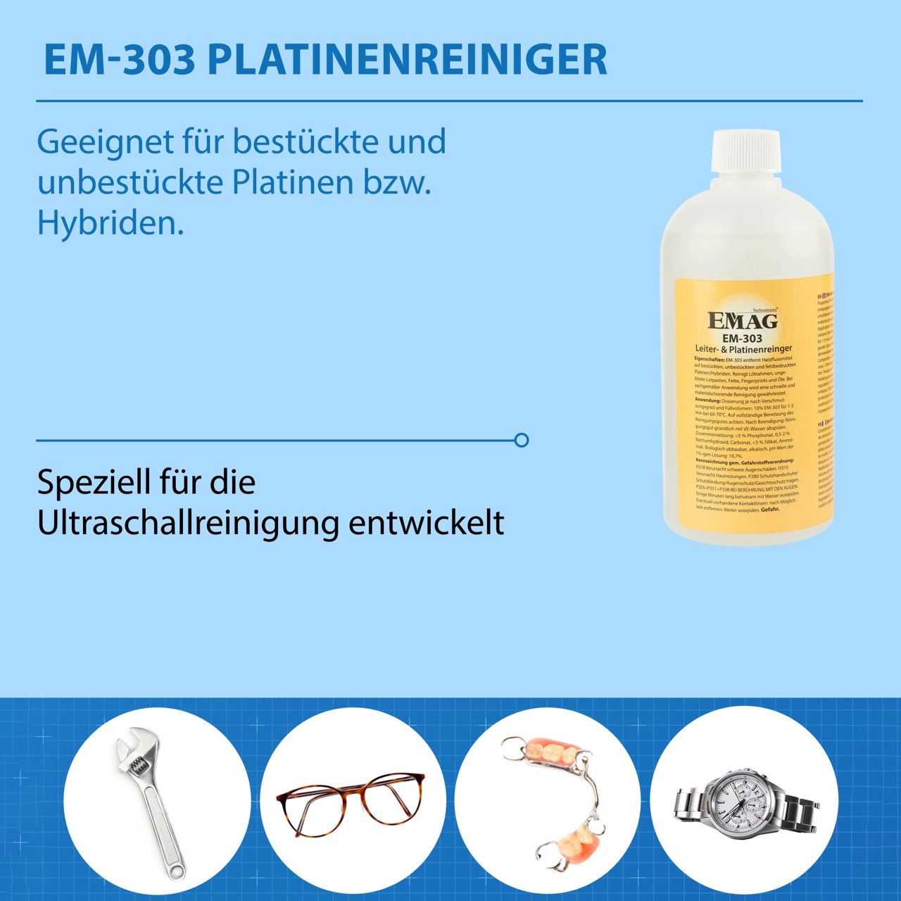 EM-303 Leiter- und Platinen Reiniger