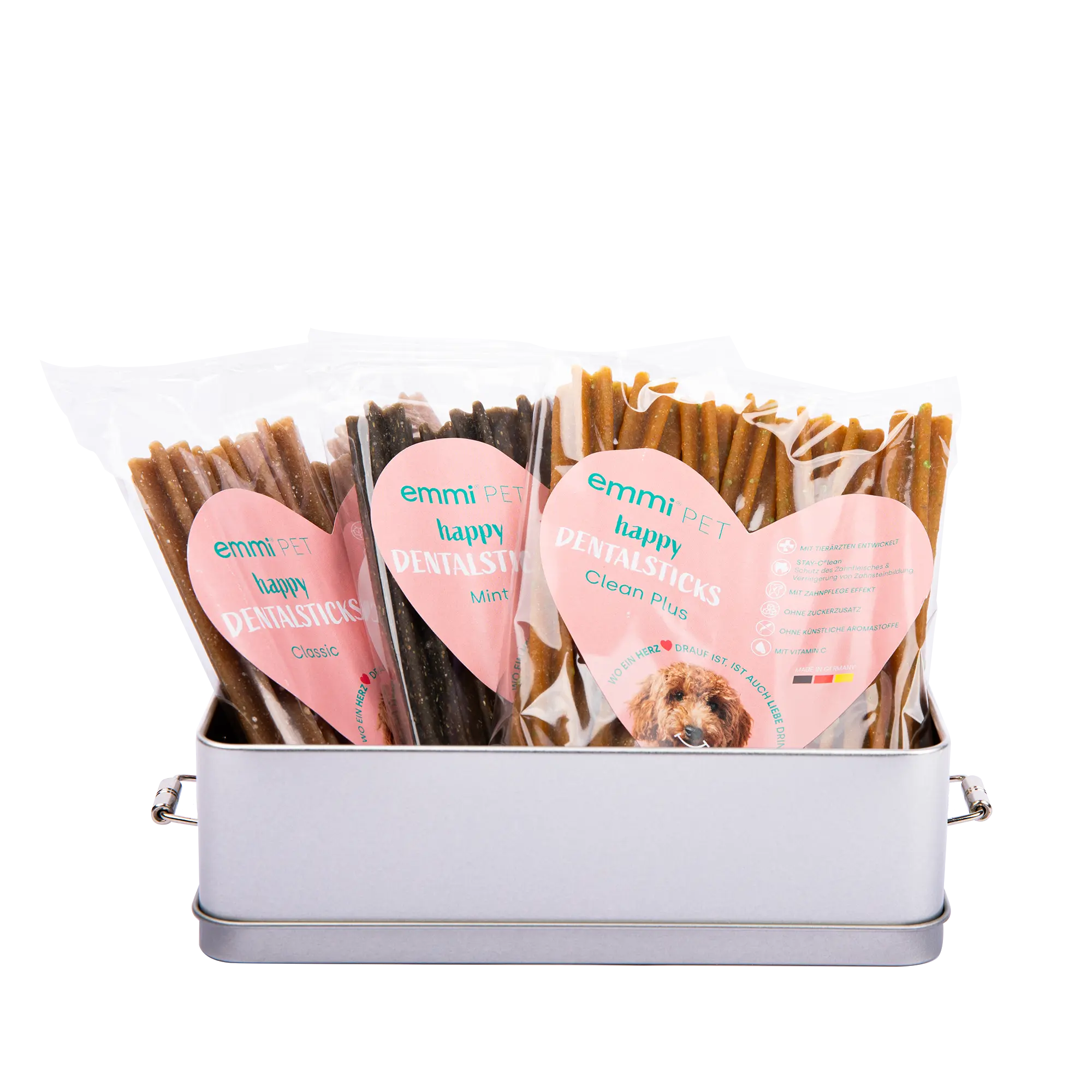 emmi-PET Dental Sticks + Box Set