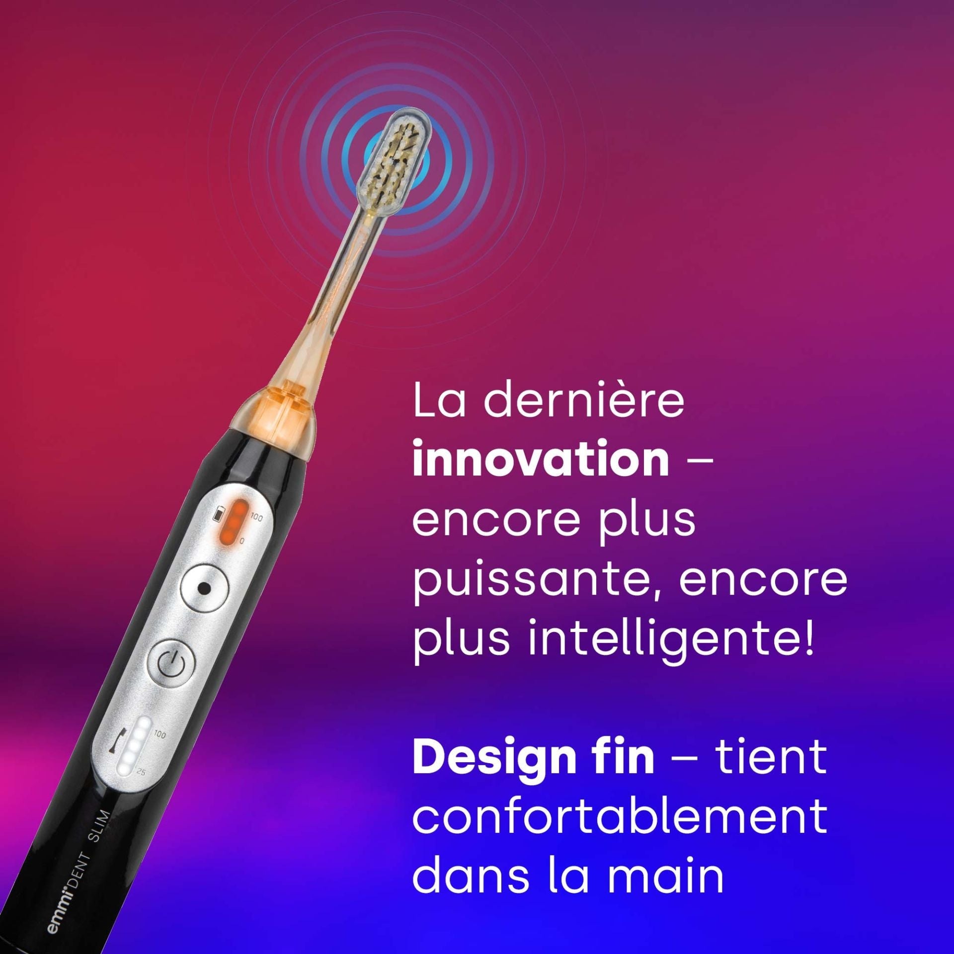 Brosse à dents à ultrasons Slim