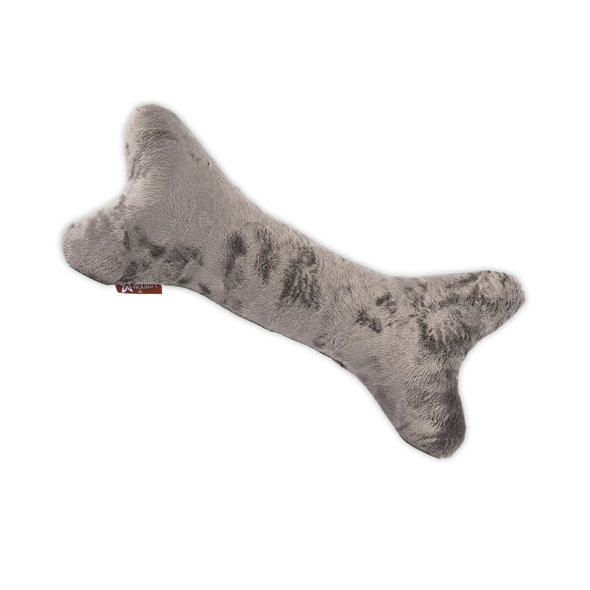 Cuscino per cani emmi-PET a forma di osso grigio