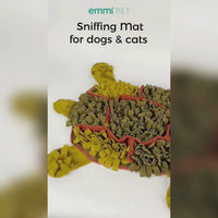 Tapis à renifler pour chien Pizza